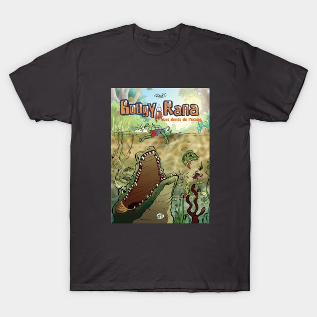 Frogs comics Book T-Shirt by Rypert